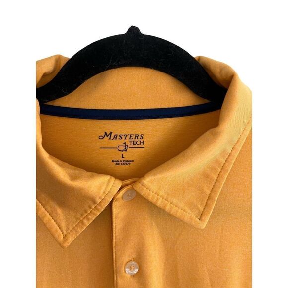 MASTERS TECH ORANGE SHIRT MENS SIZE LARGE - Picture 4 of 4